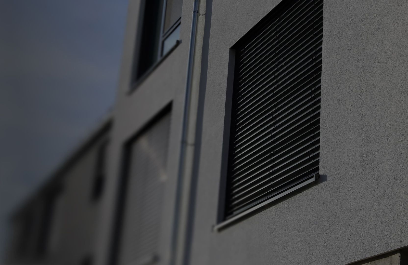 Rollladen an einem Haus